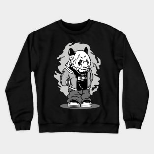 HUP HOP PANDA CARTOON Crewneck Sweatshirt